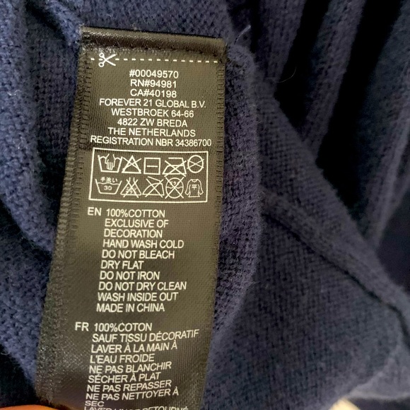 Forever 21 Exclusive Peplum Top with Eyelet Fabric Collar - Picture 5 of 5